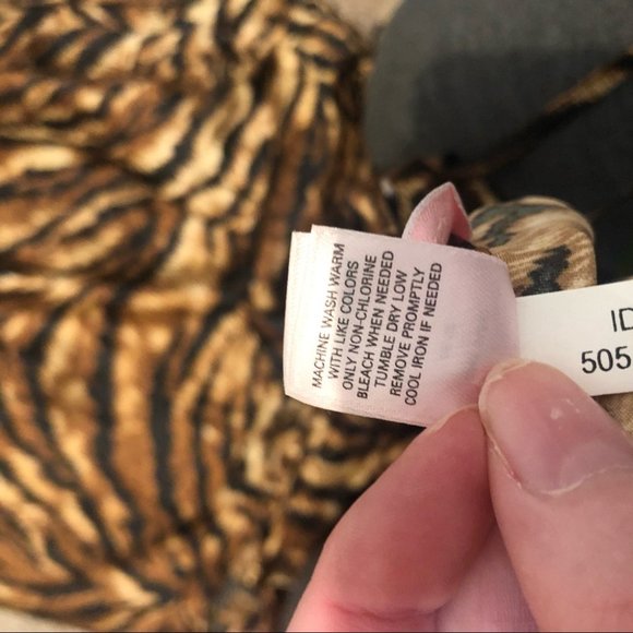 VICTORIA'S SECRET Tiger Stripe Slip Long Cami - Picture 10 of 11